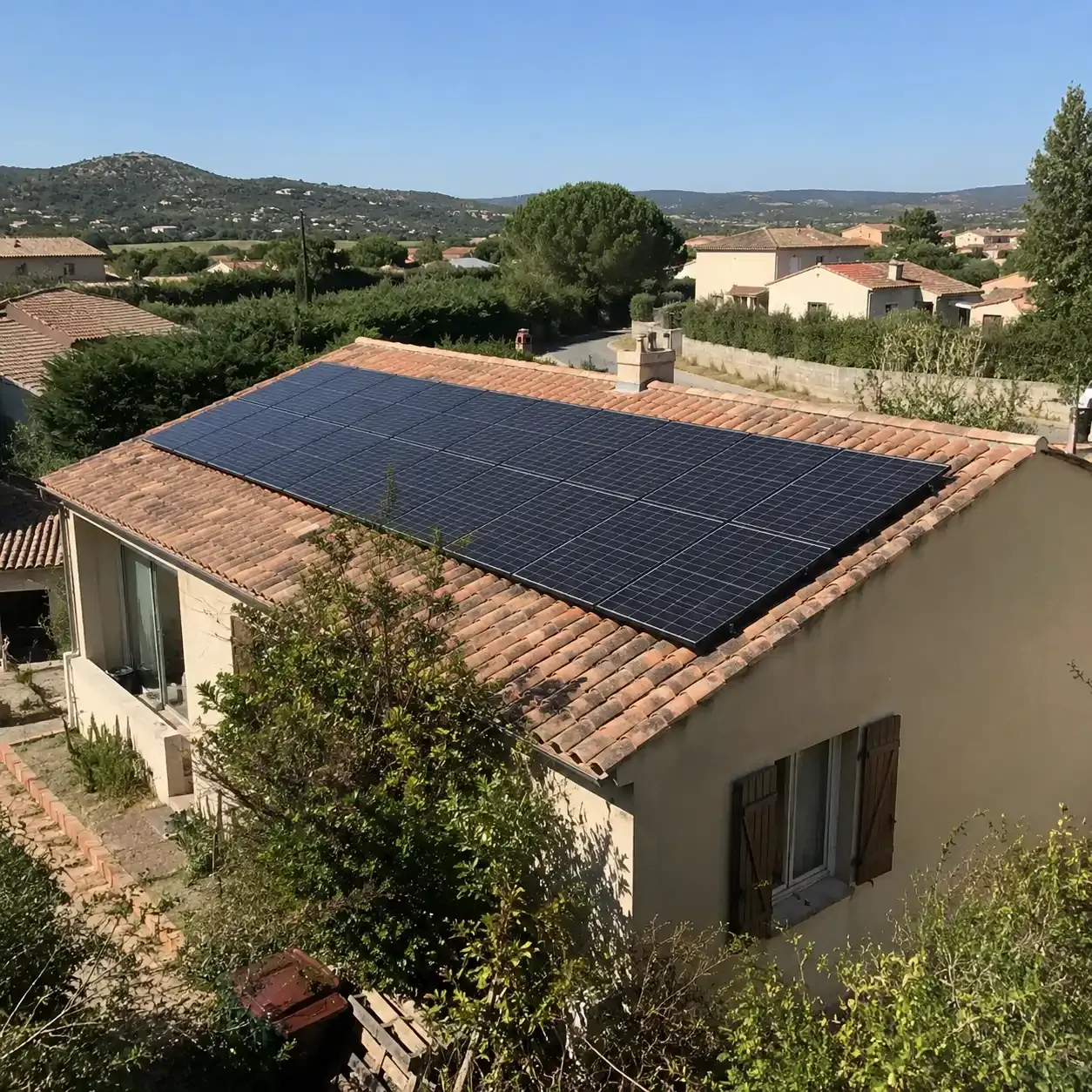 Image panneaux solaires photovoltaiques 5 panneaux photovoltaiques 30